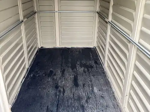 after photo of a shed that had rodent droppings in Los Angeles, CA