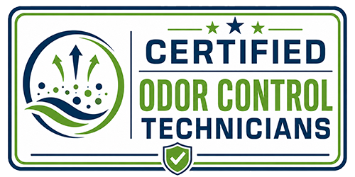 Certified Odor Technicians through IICRC